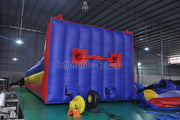 Inflatable bungee run sports game 2 lane bungee race run game