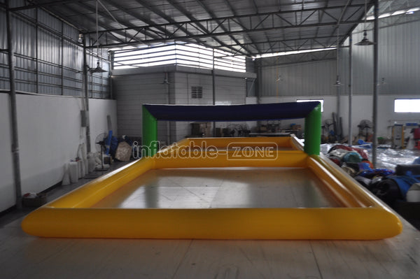 Inflatable Volleyball Court Pool Inflatable Water Volleyball Floating Court