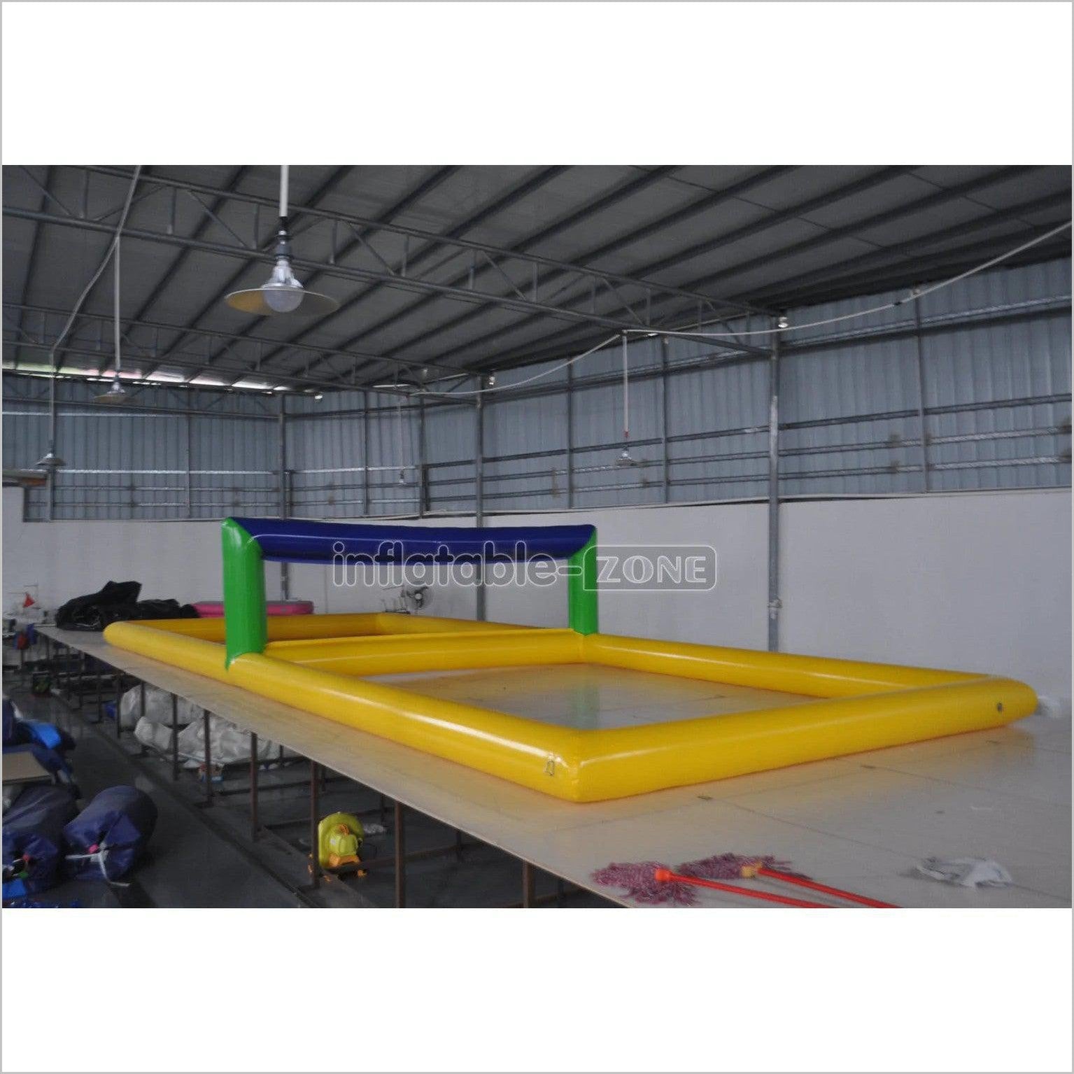 Inflatable Volleyball Court Pool Inflatable Water Volleyball Floating ...