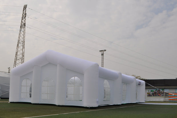 Outdoor White Inflatable Wedding Party Tent Dining Room,Inflatable Camping Tent