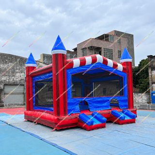Turn your backyard into a fun zone with our Double Entry Inflatable Jumping Castle! Perfect for any event, this bouncing house features two easy access points for non-stop excitement. Durable and safe, it’s the ultimate backyard playground equipment. Book your rental today for hours of fun!