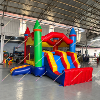 Double the excitement with this Double Slide Inflatable Bounce House! This big, colorful jumping castle features two thrilling slides and a spacious bounce area for nonstop fun. Perfect for backyard parties and outdoor play, it’s durable, easy to set up, and guarantees hours of safe, active entertainment for kids of all ages.