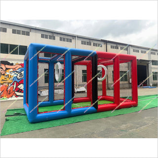 Commercial Activity Drone Soccer Inflatable Arena Obstacle Training Inflatable Tent Drone Football Game