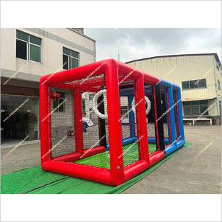 Commercial Activity Drone Soccer Inflatable Arena Obstacle Training Inflatable Tent Drone Football Game