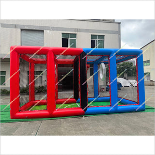 Commercial Activity Drone Soccer Inflatable Arena Obstacle Training Inflatable Tent Drone Football Game