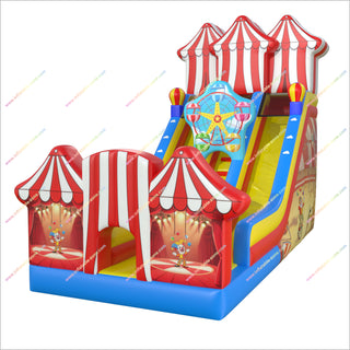 Dual Slide Bounce House Play Center Near Me Backyard Circus Party Giant Inflatable Slides For Rent