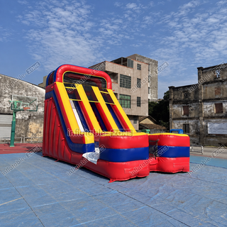Bring excitement to your next event with the Dual Lane Inflatable Slide Fun Jolly Jumper! This crazy big slide features two thrilling lanes and a fun design, perfect for parties and play centers. Ideal for kids and adults alike, it offers hours of bouncing and sliding fun. Durable and easy to set up, it’s the ultimate inflatable attraction for memorable celebrations!