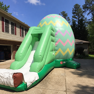 Maximize fun and revenue with this heavy-duty Horse Jumping Castle and Slide combo. Perfect for rentals, events, and parties! Features a massive jumping area, integrated climb, and exciting slide. Built with premium, durable vinyl for commercial-grade safety and long life. Easy setup and breakdown. Get yours today and watch your business grow!