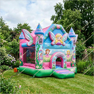 Fairy Wings Inflatable Bouncy Castle Target Backyard Party Inflatables Princess Bounce House Rental Near Me