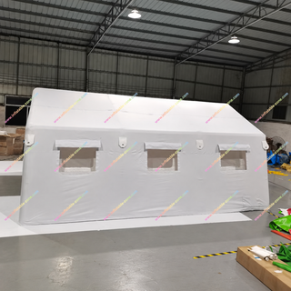 Be prepared for any event with this first-aid inflatable medical tent. Designed for emergencies, it offers fast setup, spacious interior, and high visibility for medical teams. Ideal for events, disaster response, field hospitals, and public safety use, it provides reliable shelter, durable materials, and a professional emergency care solution.