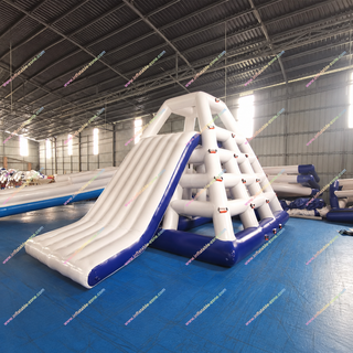 Turn your pool, lake, or resort into the ultimate adventure zone with our Floating Inflatable Climbing Tower Slide! Featuring a ladder climb and smooth water slide, this durable inflatable offers endless fun for kids and adults. Easy to inflate, safe, and built to last, it’s perfect for water parks, parties, or summer events where excitement never stops.