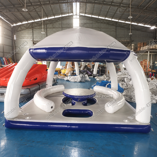 Experience the ultimate in relaxation with our Floating Tent! This inflatable water tent is perfect for beach bars, commercial events, and camping by the water. Designed for stability and comfort, it offers a spacious, floating retreat with easy setup. Ideal for creating memorable moments on the water!