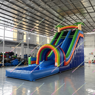 Rev up excitement with our Truck Inflatable Slide! Perfect for themed parties, this long inflatable slide guarantees hours of thrilling fun. With its vibrant design and durable construction, it's the ultimate choice for unforgettable outdoor adventures!