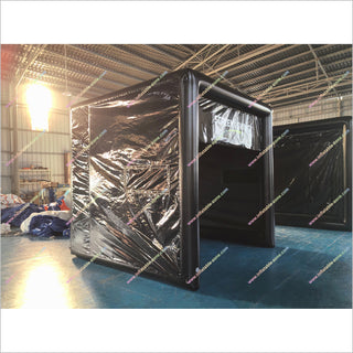 Full Swing Golf Simulator Enclosure Inflatable Tent Golf Game Hitting Screen Mobile Golf Simulator For Sale