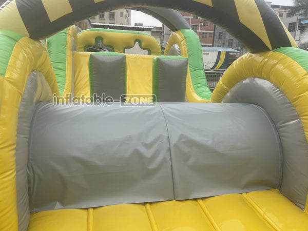 Fun Run Obstacle Course Backyard Ninja Warrior Inflatable Course Outdoor Playground Obstacle Birthday Party
