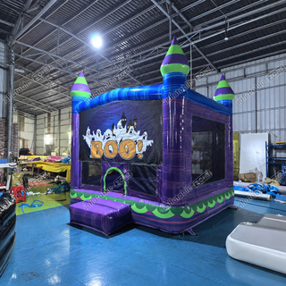 Get ready for a spooky good time with our Ghost Halloween Inflatable Party Bouncy Castle! Perfect for indoor fun, this spooky jumper adds excitement to any event. Easy to set up and a hit for kids, it's ideal for parties, playdates, or haunted celebrations. Bounce into fun this Halloween!