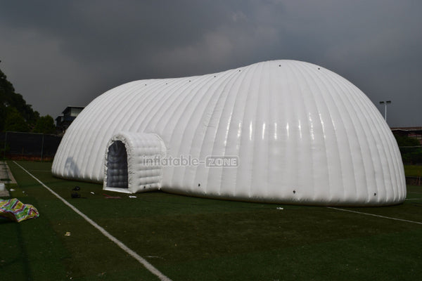 Giant Inflatable Air Dome Lawn Tent White Inflatable Igloo Dome Tent For Outdoor Party Events