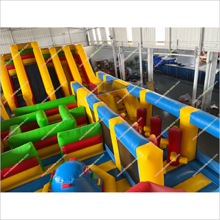 Giant Inflatable Amusement Park Bouncy Castle Obstacle Course Rental Indoor Bounce Playground Park Equipment
