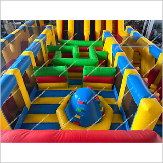 Giant Inflatable Amusement Park Bouncy Castle Obstacle Course Rental Indoor Bounce Playground Park Equipment