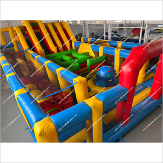 Giant Inflatable Amusement Park Bouncy Castle Obstacle Course Rental Indoor Bounce Playground Park Equipment