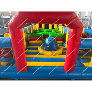Giant Inflatable Amusement Park Bouncy Castle Obstacle Course Rental Indoor Bounce Playground Park Equipment