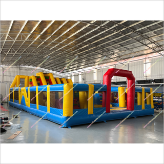 Giant Inflatable Amusement Park Bouncy Castle Obstacle Course Rental Indoor Bounce Playground Park Equipment