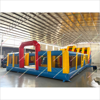 Giant Inflatable Amusement Park Bouncy Castle Obstacle Course Rental Indoor Bounce Playground Park Equipment