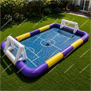Inflatable Soccer Stadium Pool Best Backyard Water Play Giant Inflatable Football Pool Stadium