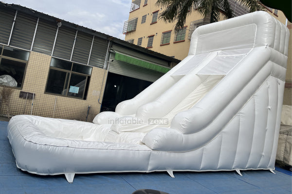Giant Waterslides Blow Up Water Fun Inflatable Slide Into Pool Inflatable Jumping Slide For Adults