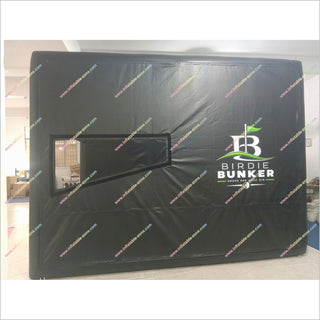 Golf Practice Simulator Inflatable Screen Outdoor High End Golf Simulator Enclosure Inflatable Golf Tent For Sale