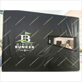 Golf Practice Simulator Inflatable Screen Outdoor High End Golf Simulator Enclosure Inflatable Golf Tent For Sale