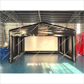 Large Inflatable Projector Screen Cheap Golf Simulator Tent With Enclosure Indoor Driving Range Golf Simulators For Sale
