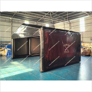 Large Inflatable Projector Screen Cheap Golf Simulator Tent With Enclosure Indoor Driving Range Golf Simulators For Sale