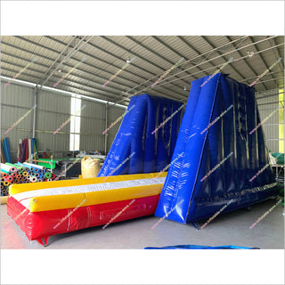 Gymnastics Tumble Track Trampoline Inflatable Air Mat Jumping Training Gym Air Tumbling Mat For Sale