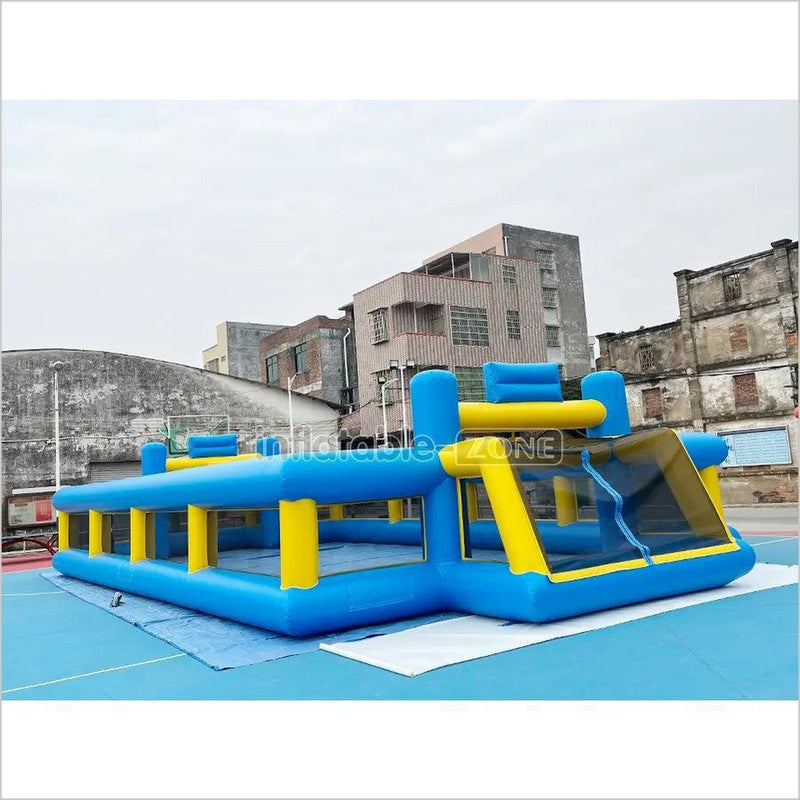 Foosball Football Field Game Inflatable, Inflatable Soap Football Fiel