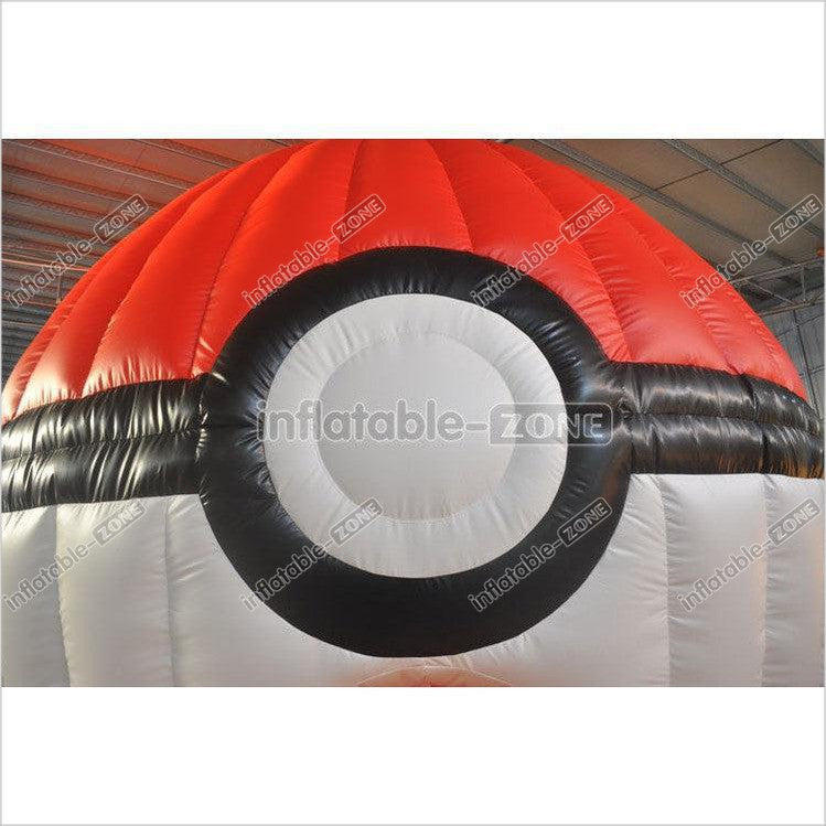 Inflatable Bouncer Pokeball Castle, Kids Jumping Pikachu Pokeball Cast ...