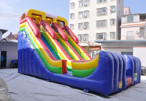 Giant Inflatable Dry Slide For Adult Inflatable Dry Slide