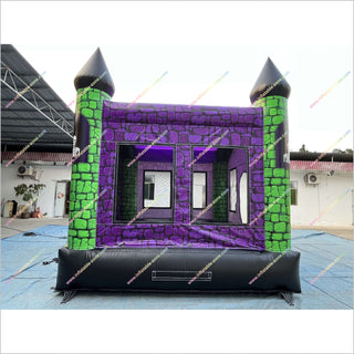 Halloween Haunted House Inflatable Jumper Bouncer Rental Blow Up Bouncy Castle For Adults