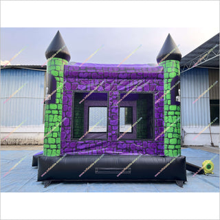 Halloween Haunted House Inflatable Jumper Bouncer Rental Blow Up Bouncy Castle For Adults