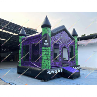 Halloween Haunted House Inflatable Jumper Bouncer Rental Blow Up Bouncy Castle For Adults