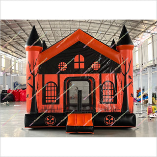 Halloween Party Themes Inflatable Haunted House Rental Near Me Blow Up Jumping Castle For Holiday Event