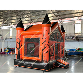 Halloween Party Themes Inflatable Haunted House Rental Near Me Blow Up Jumping Castle For Holiday Event