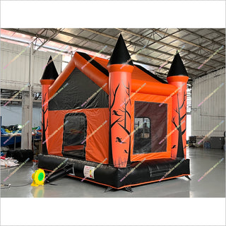 Halloween Party Themes Inflatable Haunted House Rental Near Me Blow Up Jumping Castle For Holiday Event