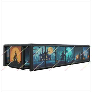 Halloween Inflatable Maze Sports Party Games Blow Up Maze Inflatable Haunted House Maze For Sale