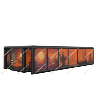 Halloween Maze Bounce House Inflatable Haunted Maze Outdoor Fun Games Inflatable Maze For Sale