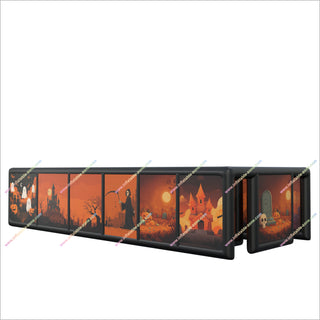 Halloween Maze Bounce House Inflatable Haunted Maze Outdoor Fun Games Inflatable Maze For Sale