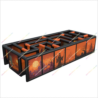 Halloween Maze Bounce House Inflatable Haunted Maze Outdoor Fun Games Inflatable Maze For Sale
