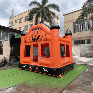 Get ready for spook-tacular fun with our Halloween Pumpkin Inflatable Bouncing House! Perfect for birthday parties or backyard gatherings, this vibrant bouncy castle adds a festive touch to your celebrations. Kids will love the bounce and play, making it a hit for Halloween or any party. Easy to set up and guaranteed to entertain!