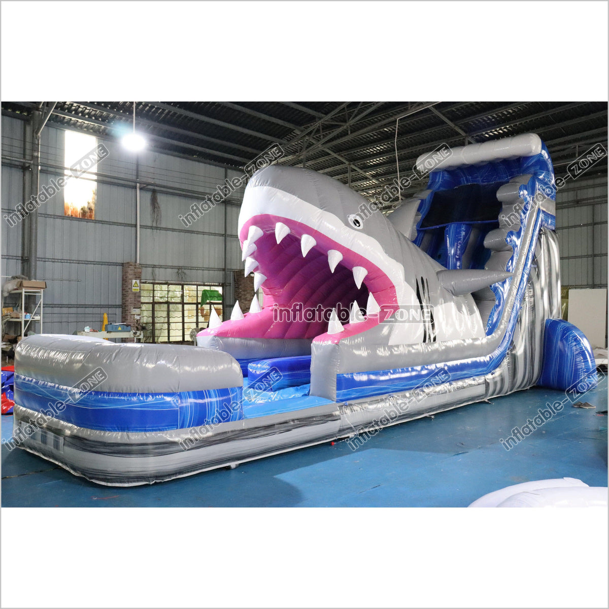 Inflatable Shark Raft Shark Inflatable Water Slide For Sale