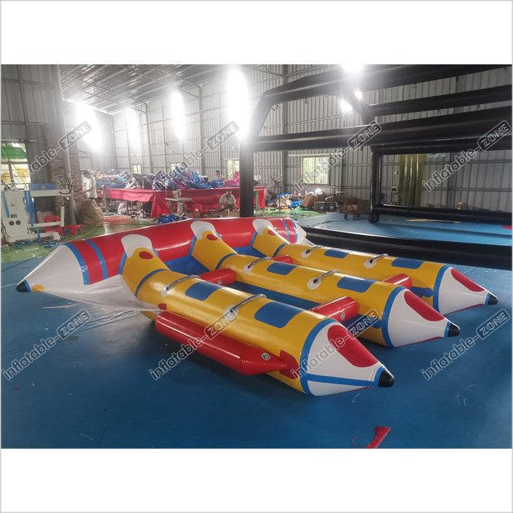 Commercial Grade Inflatable Flying Fish Boat ,Inflatable Flying Fish ...